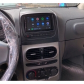 Moldura FIAMON 7 Pol - Fiat Idea/Idea Adventure 2013/2018 - Preto - 2507