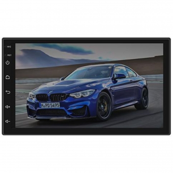 Central Multimídia 7 Pol H-Tech c/ Android e Espelhamento GPS/TV/BT/USB