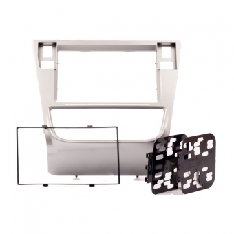 Moldura EXPEX 2Din - Gol G6 2013/2016 - Prata