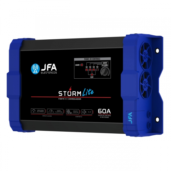 Fonte e Carregador Automotivo JFA Storm Lite - 60A