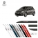 Friso Lateral Facão Etios TOP MIX - Cinza Granito
