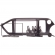 Moldura EXPEX 2Din - Picanto 2011/2017 - Preto - EPX234