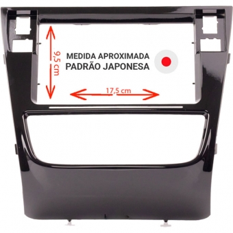 Moldura EXPEX 2Din - Gol G6 2013/2016 - Black Piano
