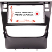 Moldura EXPEX 2Din - Gol G6 2013/2016 - Black Piano - EPX324