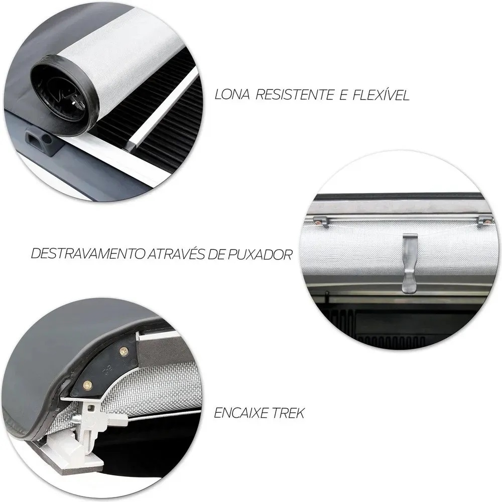 Capota F-350 1998/2011 Cabine Simples - Flash Force - FLASH COVER