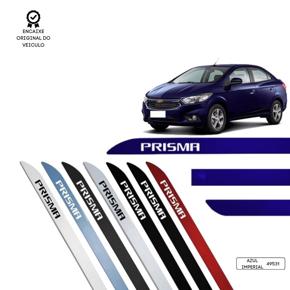 Friso Lateral Facão Prisma TOP MIX - Azul Imperial