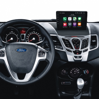 Moldura FIAMON 9 Pol - Ford New Fiesta 2011/2017 - Preto