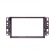 Moldura EXPEX 2Din - Captiva 2008/2016 - Preto - SCOSCHE - EPX161