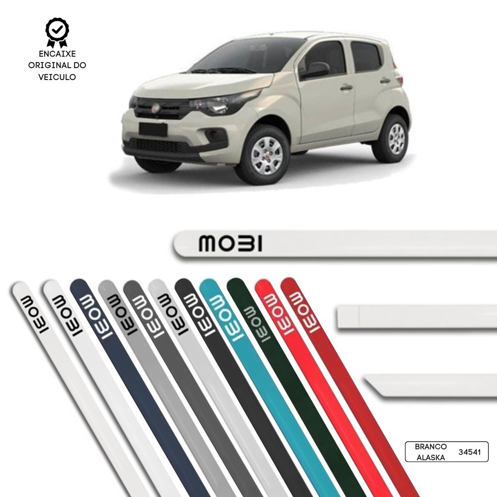 Friso Lateral Redondo Mobi TOP MIX - Branco Alaska