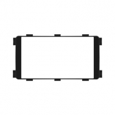 Moldura FIAMON 7 Pol - Mistsubishi L200 Triton 2017/2020 - Black Piano - 4050