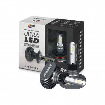 ULTRALED TITANIUM H11/H9 6000K 12V 50W 5000LM