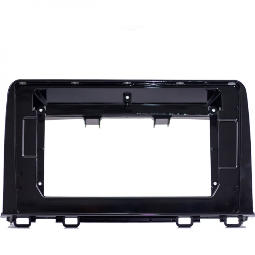 Moldura EXPEX 10 Pol - Honda CR-V 2017/2020 - Black Piano c/ Acabamento Prata - EPX10HO006