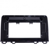 Moldura EXPEX 10 Pol - Honda CR-V 2017/2020 - Black Piano c/ Acabamento Prata - EPX10HO006