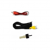 Câmera de Ré/Frontal Tartaruga c/ Linhas Dinâmicas H-TECH - HT-CR200