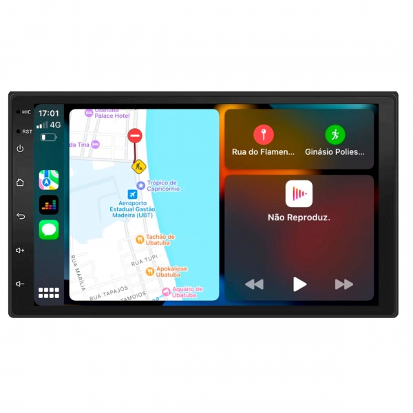 Central Multimídia Diamond X R8 7 Pol - Universal - JT30MDIAMX7