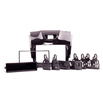 Moldura EXPEX 1Din/2Din - S10/Trailblazer - Black Piano