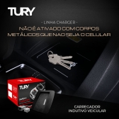 Carregador por Indução Tury iCharger Tracker 2019 em diante - iCHARGER 1.0 G
