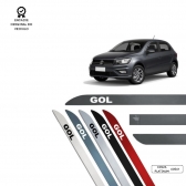 Friso Lateral Facão Gol G5/G6 TOP MIX - Cinza Platinum