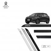 Friso Lateral Facão Onix  Alto Relevo TOP MIX - Cinza Grafite