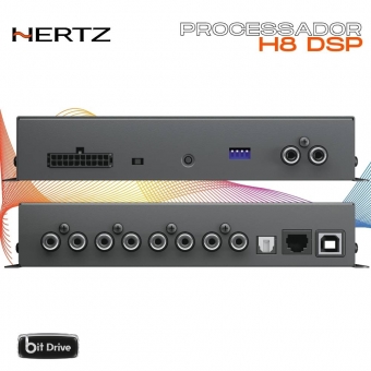 Processador de Áudio Crossover HERTZ