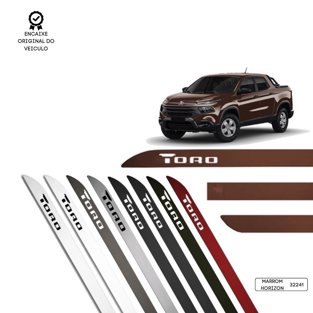Friso Lateral Facão Toro TOP MIX - Marrom Horizon