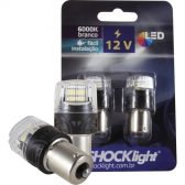 Par Led 1156 - 16 Leds - 2835/4216 1 Polo - Branco - SLL-121156BC