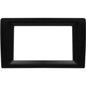 Moldura Aro Redutor de 10 Pol p/ 7 Pol - Preto (EXPEX)