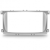 Moldura EXPEX 2Din - Focus 2009/2013 - Prata - EPX124