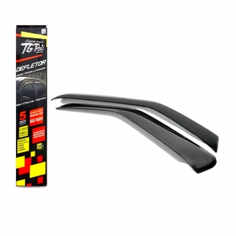 Calha de Chuva Defletor Saveiro G2/G3/G4 1998/2011 - 2 Portas - TG POLI