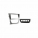 Moldura FIAMON 7 Pol - Volksagen Gol/Saveiro/Voyage G5 - Prata - 4284