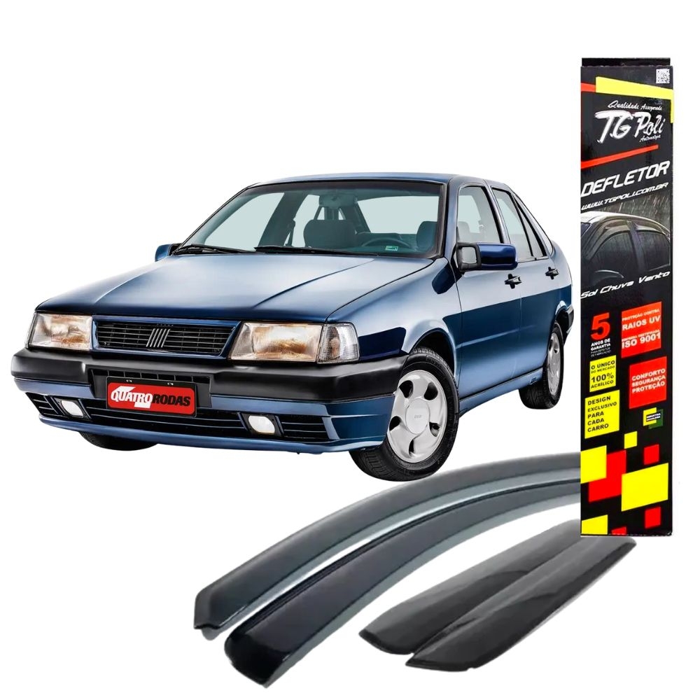 Calha de Chuva Fiat Tempra 1992/1999 - 4 Portas - TG POLI
