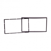 Moldura EXPEX 2Din - Cherry Tiggo 2008/2018 - Preto - EPX227