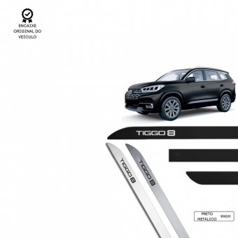 Friso Lateral Facão Tiggo 8 TOP MIX