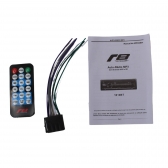 Rádio Automotivo MP3 R8 Bluetooth/USB/SD/AUX/FM/Controle remoto - 1010BT