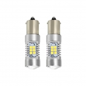 Par de Lâmpadas LED 1156 c/CANBUS 1 Polo R8 - 1156BAY15D