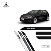 Friso Lateral Facão Golf TOP MIX - Preto Mystic