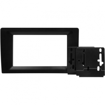 Moldura Aro Redutor de 10 Pol p/ 7 Pol - Preto (EXPEX)