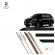 Friso Lateral Facão Creta Alto Relevo TOP MIX - Preto Onix
