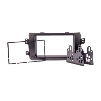 Moldura EXPEX 2Din - SX4 2009/2015 - Preto