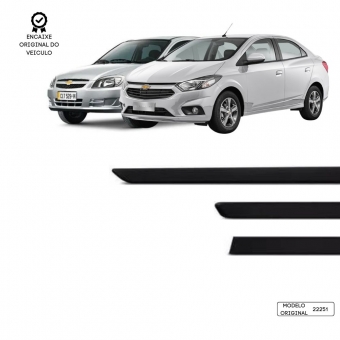 Friso Lateral Modelo Original Celta/Prisma 4P TOP MIX