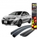 Calha de Chuva Inteiriça Yaris Sedan 2018/2023 - 4 Portas - TG POLI
