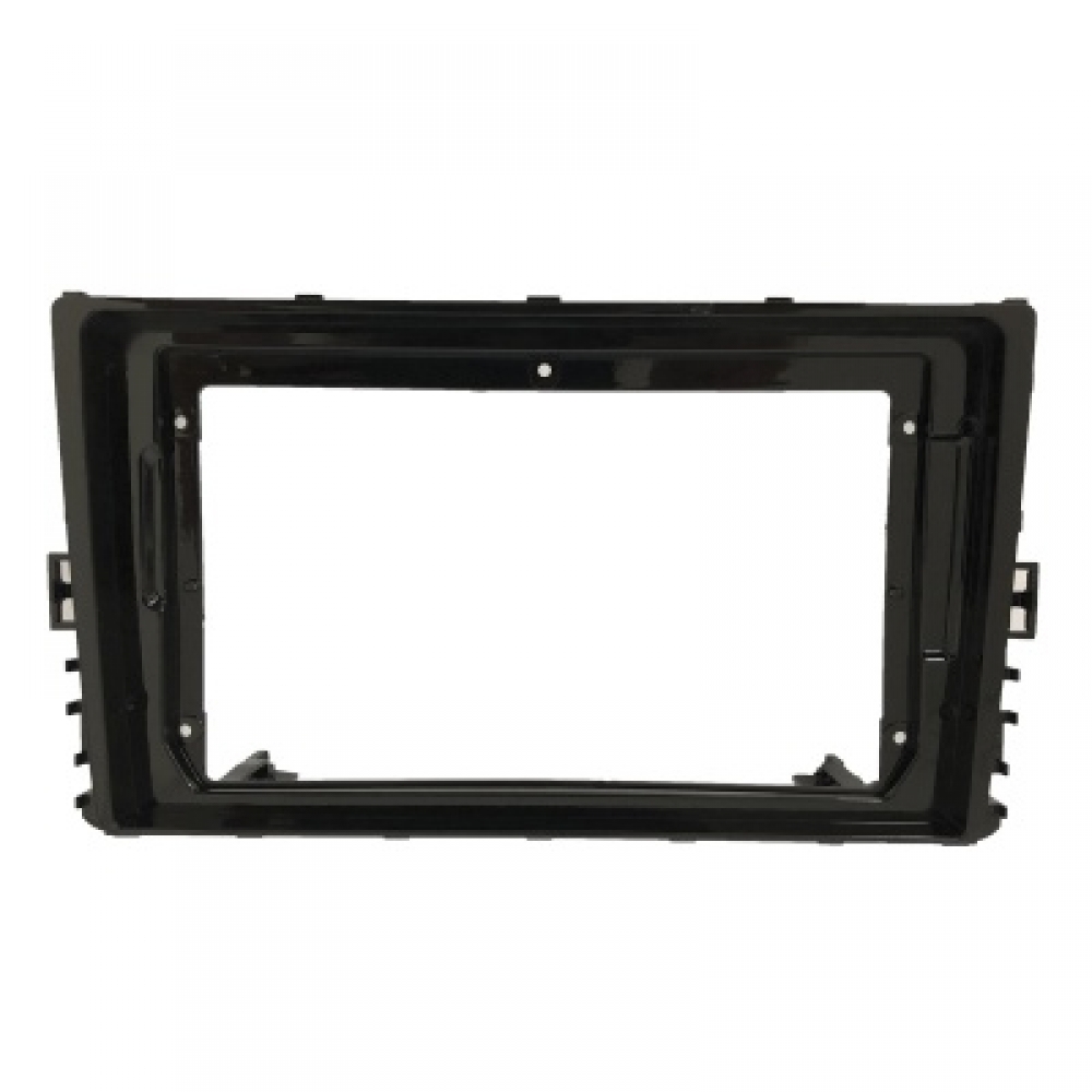 Moldura FIAMON 9 Pol - VW Polo e Virtus 2018/T-Cross 2019/Nivus 2020 - Preto Fosco - 4278