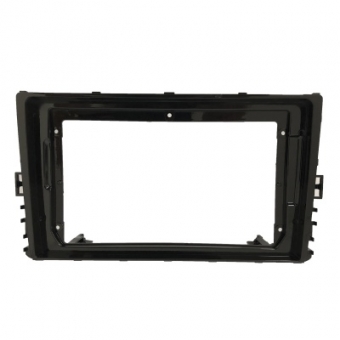 Moldura FIAMON 9 Pol - VW Polo e Virtus 2018/T-Cross 2019/Nivus 2020 - Preto Fosco