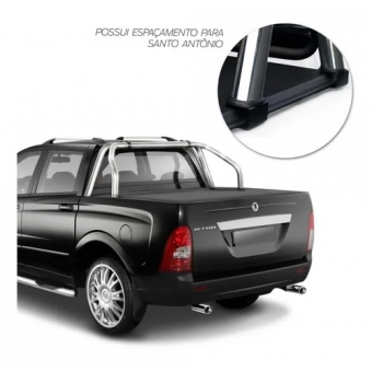 Capota Ssangyoung Action Sport 2006/2011 Cabine Dupla - Flash Force - FLASH COVER