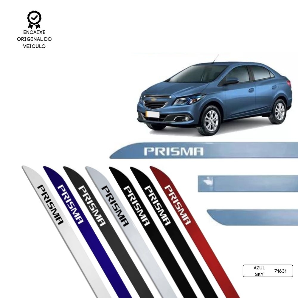 Friso Lateral Facão Prisma TOP MIX - Azul Sky