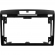 Moldura EXPEX 9 Pol - Honda CR-V 2012/2017 - Preto Fosco - EPX9HO014