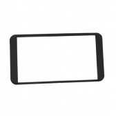 Moldura FIAMON 7 Pol - Toyota Etios/Corolla/Prado/Hilux - Preto - 2411