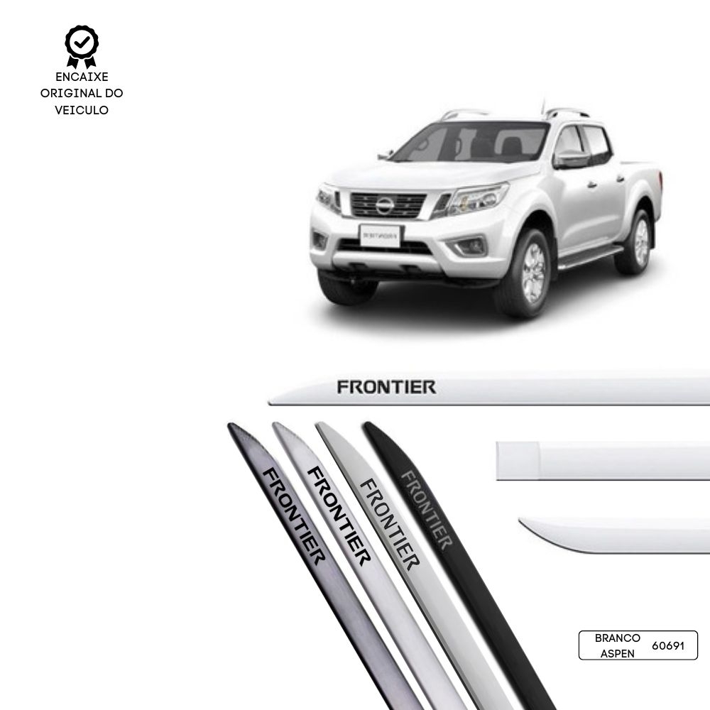 Friso Lateral Facão Frontier TOP MIX - Branco Aspen