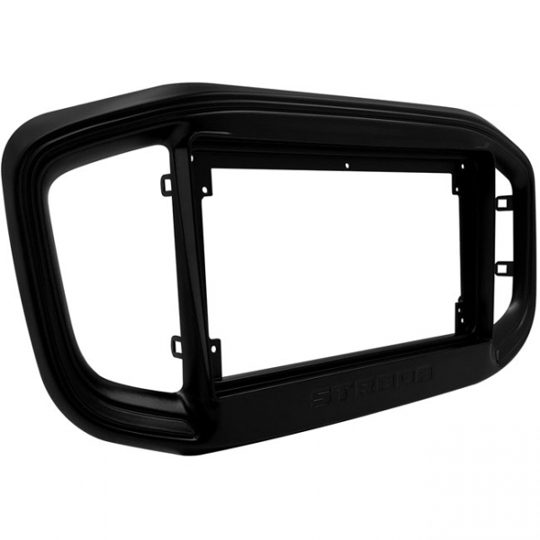 Moldura EXPEX 9 Pol - Fiat Strada/Fiorino 2021 - Preto - EPX9FT008-P