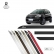 Friso Lateral Facão Novo KA Hatch TOP MIX - Preto Briston